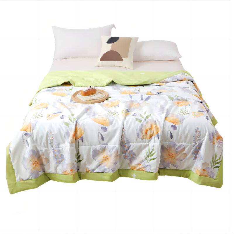 菩朵家纺 全棉印花夏凉被200*230CM（单位：床） 混色 花色