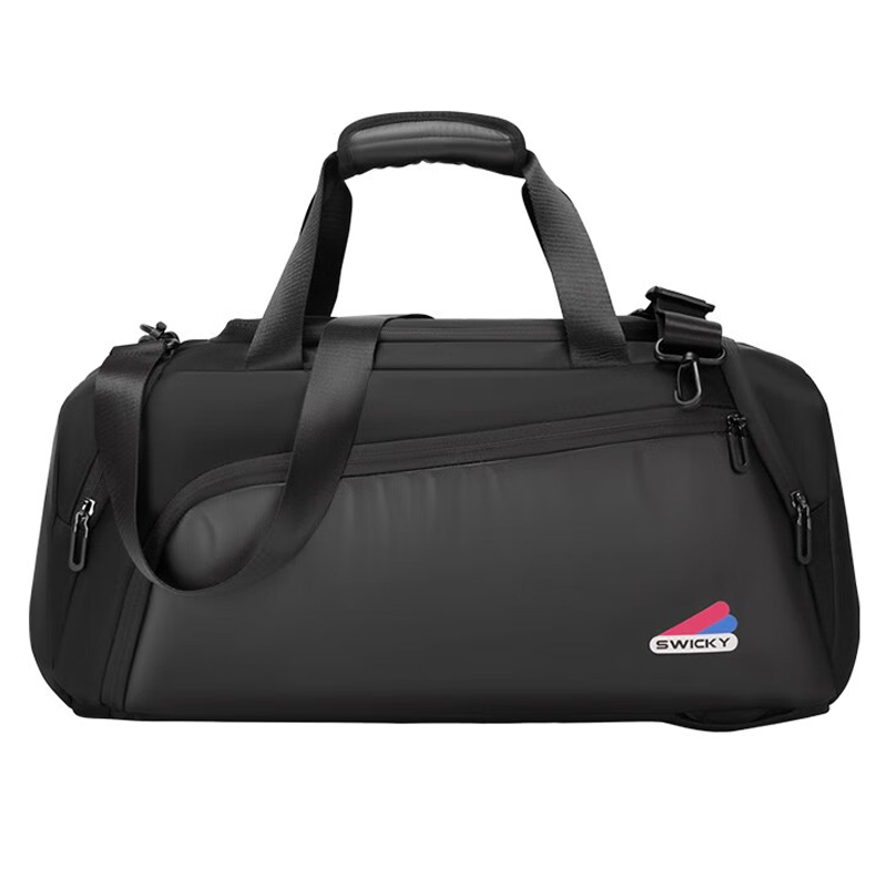 SWICKY瑞驰旅行包男士多功能大容量运动健身手提包袋干湿分离轻便行李包 66012(单位：个） 黑色