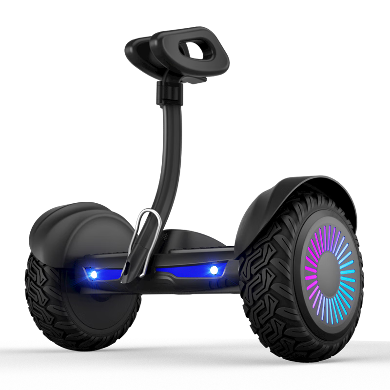 领奥加强版电动平衡车儿童成人智能双轮体感平行车两轮腿控（单位：辆） 黑色