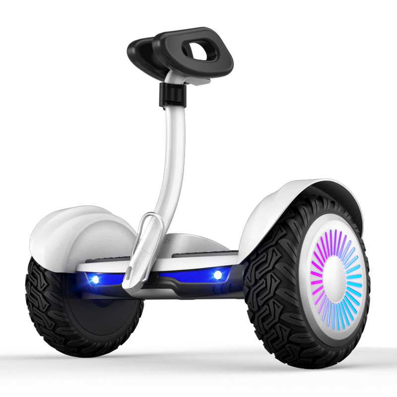 领奥加强版电动平衡车儿童成人智能双轮体感平行车两轮腿控（单位：辆） 白色