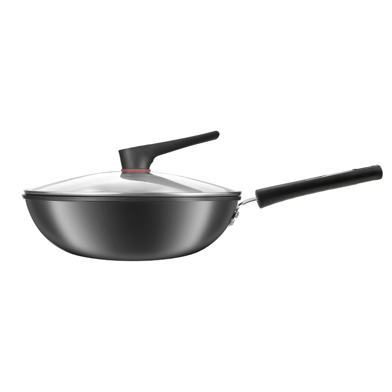 康巴赫悦厨老铁锅32cm  KGY-C32L 单位：个 黑色