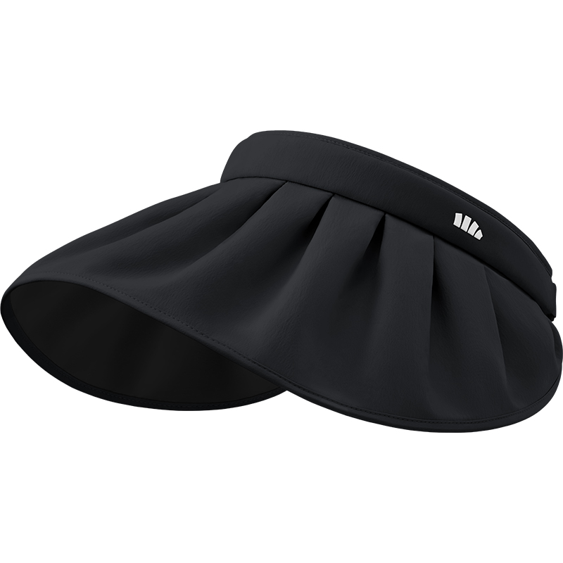 蕉下女士贝壳防晒帽TS55024（ 单位：顶 ） 漆夜黑