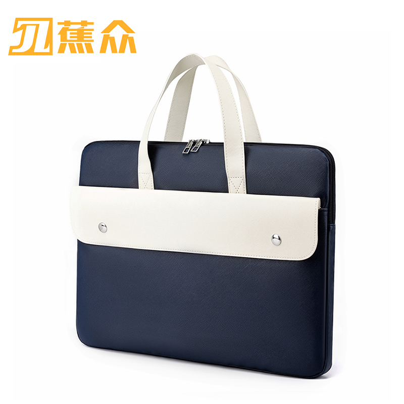 蕉众Banana travel 手提斜挎电脑公文包M-SL605（单位：个） 极光蓝