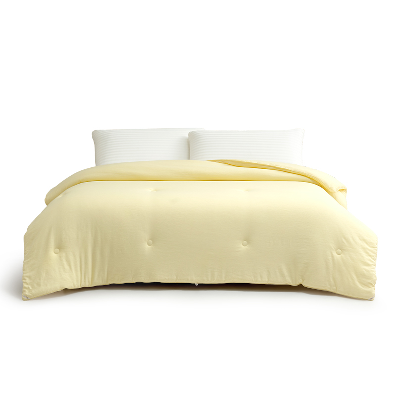 水星家纺 悦享大豆抗菌四季被150cm&times;210cm 128517/条 金色