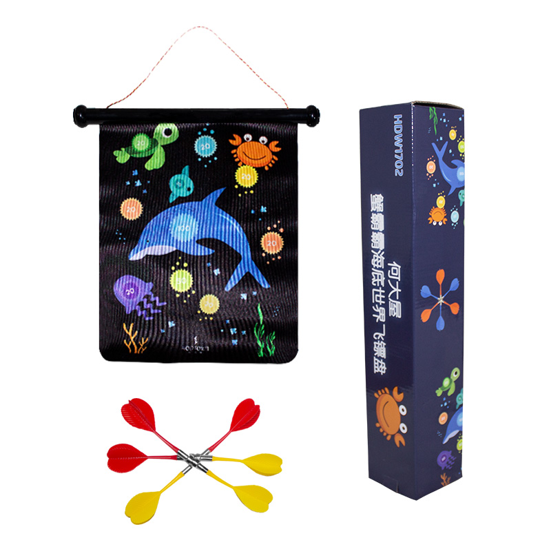 何大屋 蟹霸霸海底世界飞镖盘 HDW1702 36*45cm （单位：个） 彩色