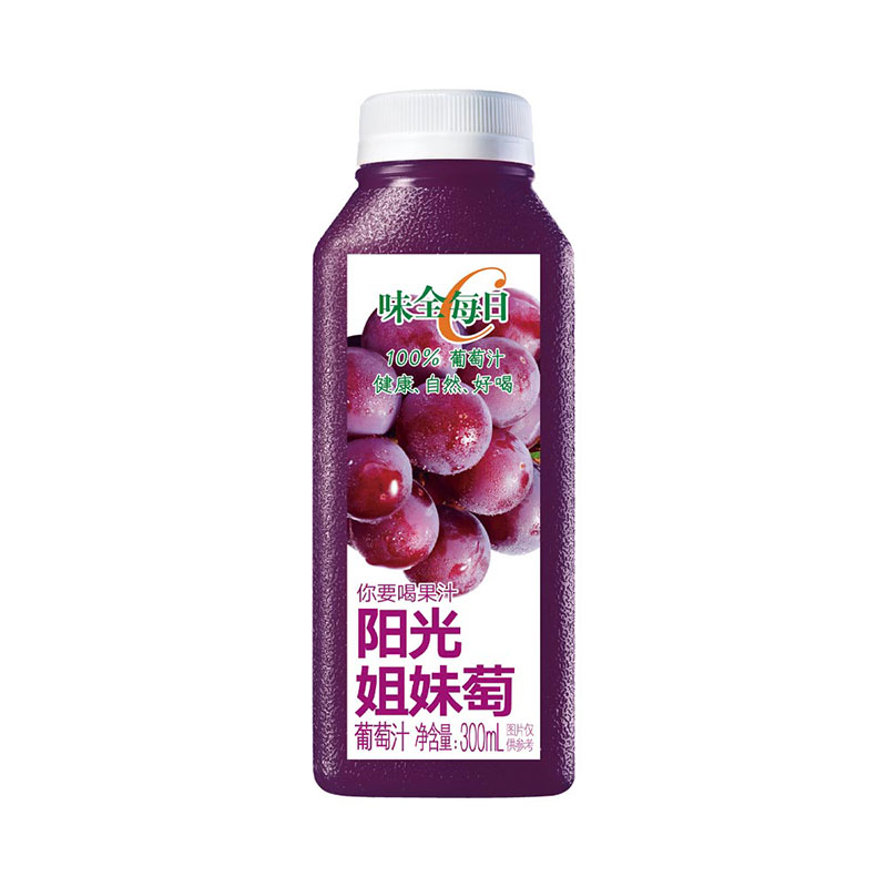 味全每日C葡萄汁300ml*12（单位：瓶） 莓果色