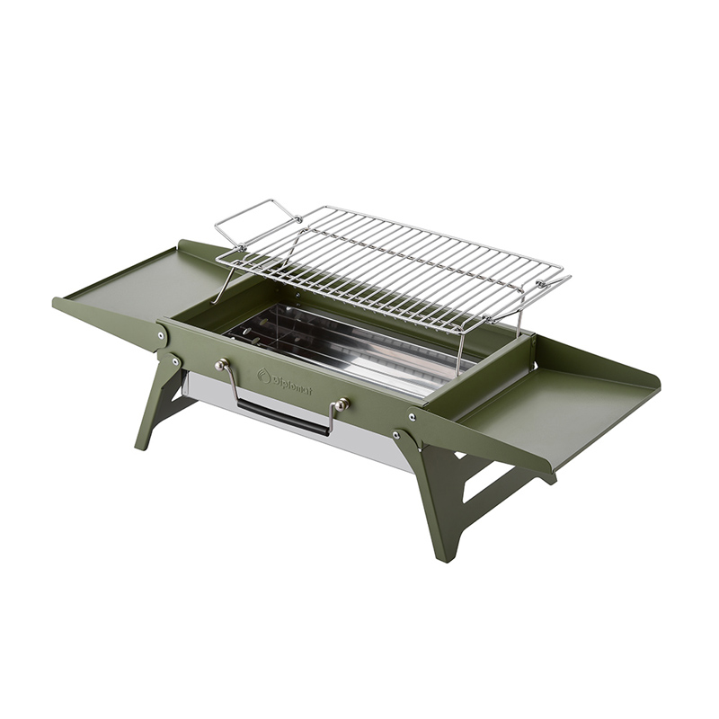 外交官Diplomat 折叠碳烤炉-森林绿DFJ-701（单位：套） 军绿色