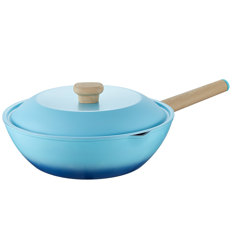 炊大皇青鸟炒锅28cm  QN28CG（单位：个） 青鸟