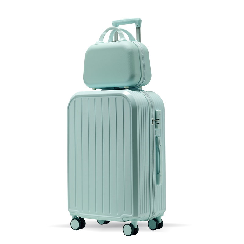 蕉众Banana travel 青春简约子母箱L-WES902（单位：个） 薄荷绿 24寸
