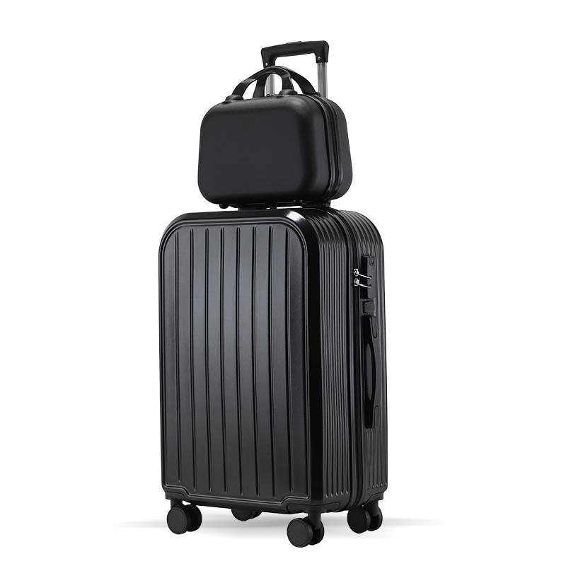 蕉众Banana travel 青春简约子母箱L-WES902（单位：个） 黑色 24寸