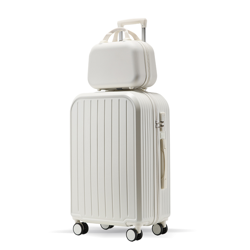 蕉众Banana travel 青春简约子母箱L-WES902（单位：个） 白色 24寸