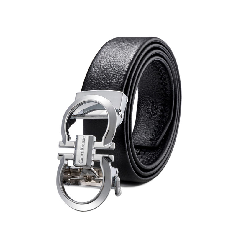 Clous Krause男士商务皮带91335617（单位：个） 银色