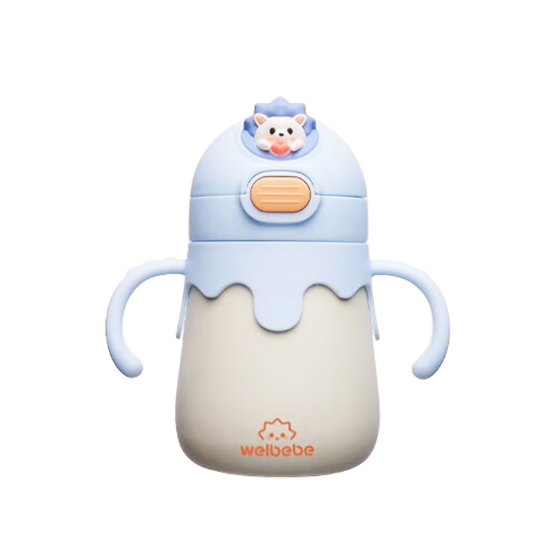 松下（Panasonic） 儿童水杯儿童保温杯婴儿吸管杯水壶 NC-CA11-A 330ml容量 天蓝色（单位：台）