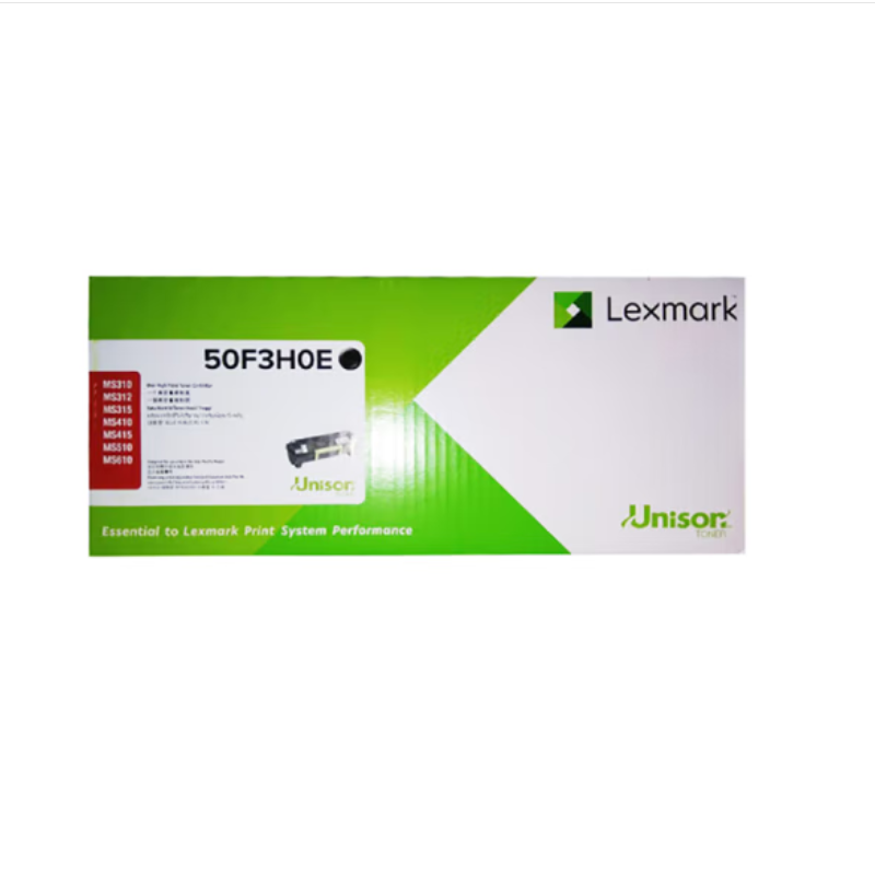Lexmark 利盟 50F3H0E准容量粉盒 适用MS312dn/MS610de（个）黑色 黑色