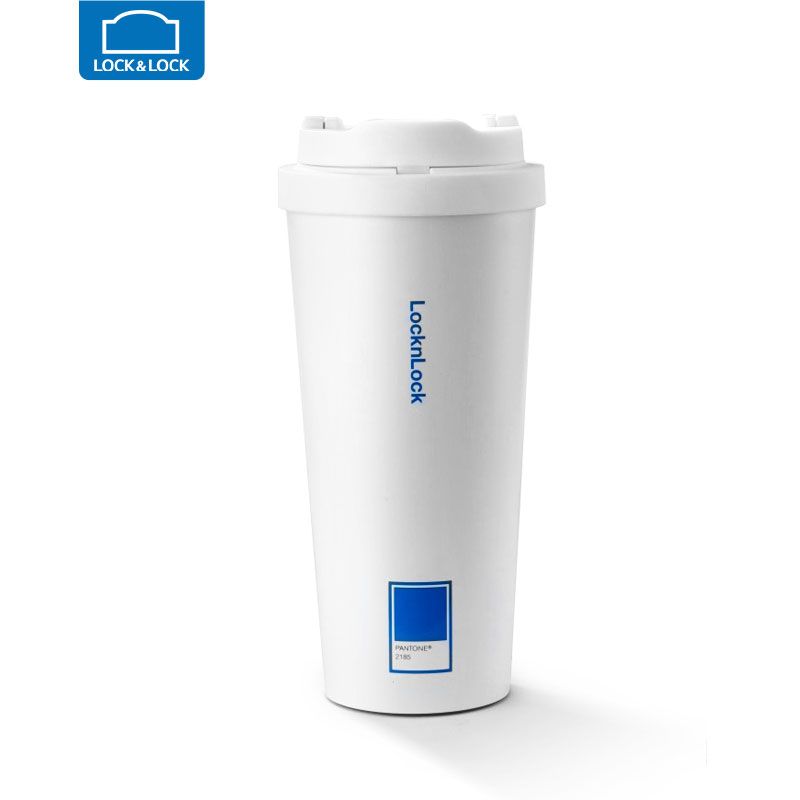乐扣+PANTONE联名款-遇见元气咖啡杯LHC3249 ：550ml（单位：个） 白色
