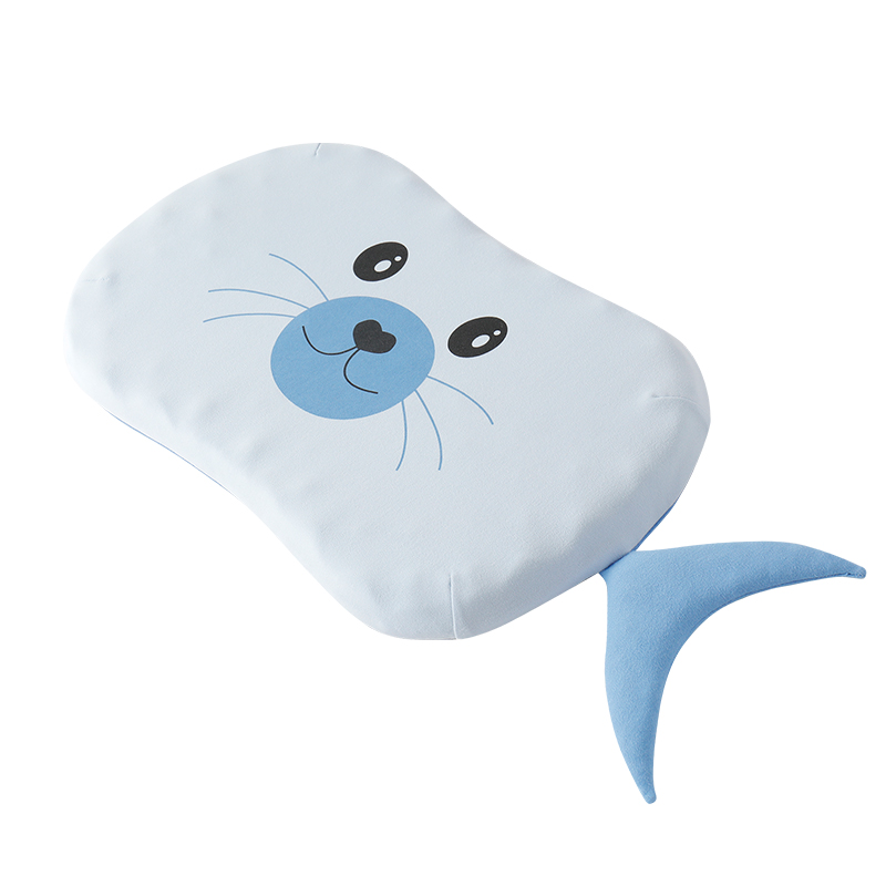 好孩子梵迪星辰婴儿硅胶枕蓝 43*27*3CM单位：个 蓝色