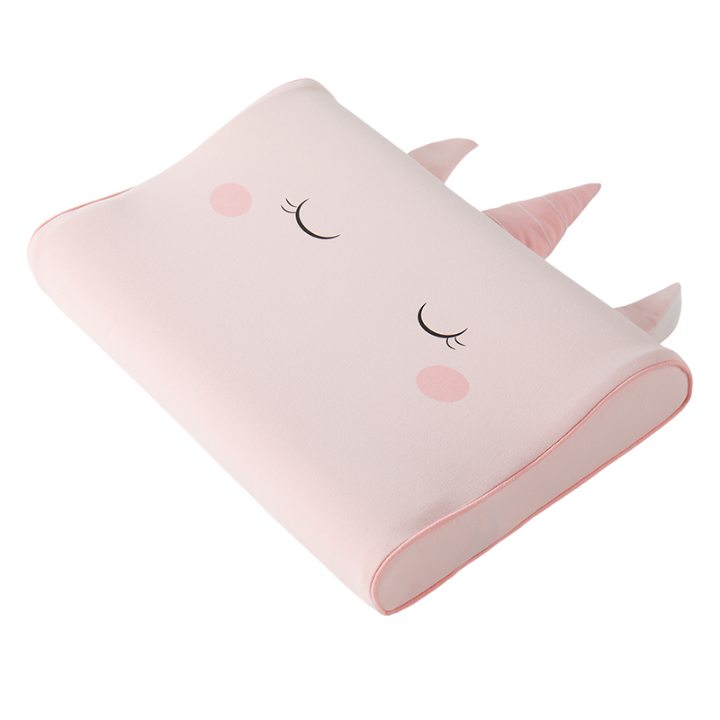 好孩子梵迪星辰儿童硅胶枕粉 43*27*5-7CM单位：个 粉色