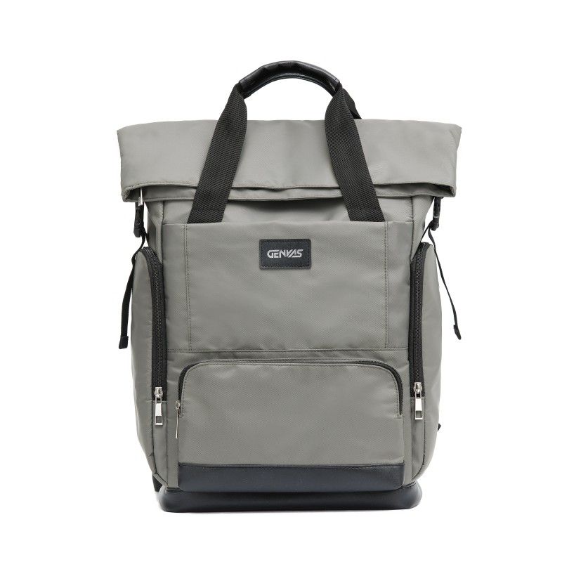 君华仕商务休息时尚双肩包电脑包/个 灰色