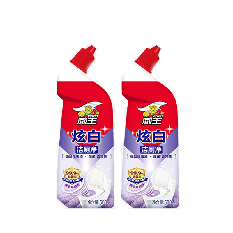 威王（vewin） 炫白洁厕净500g*2（单位：套） 红色