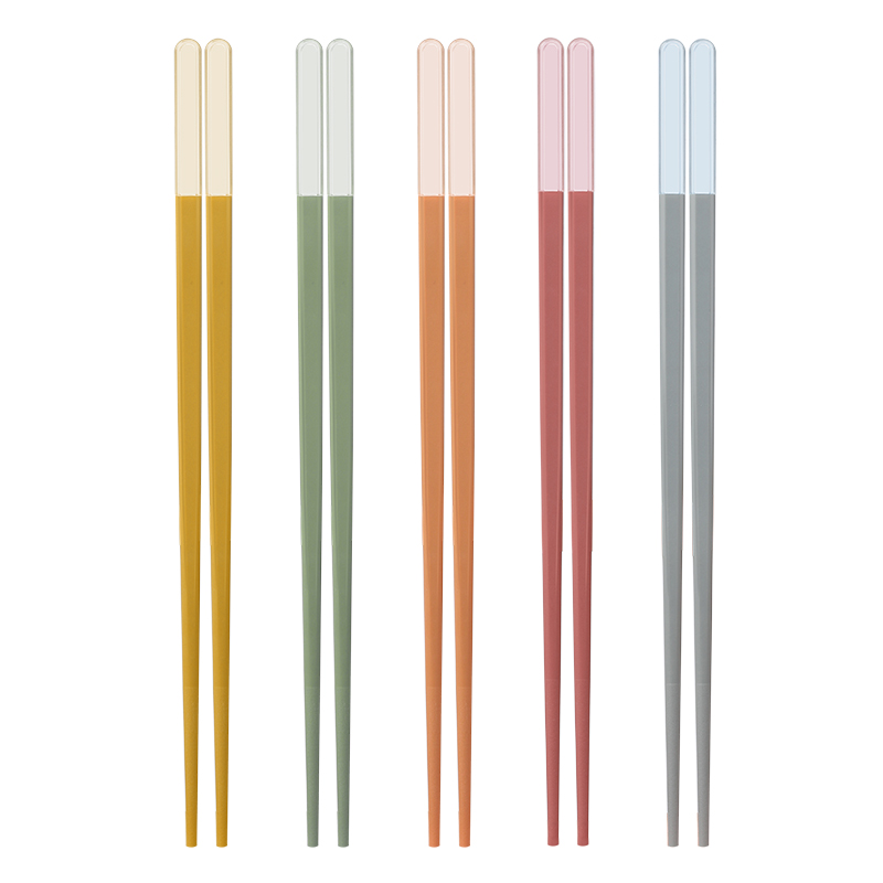 康巴赫果冰纷五彩分食合金筷5双装 KH-JKGB01（14050408）（单位：组） 混色