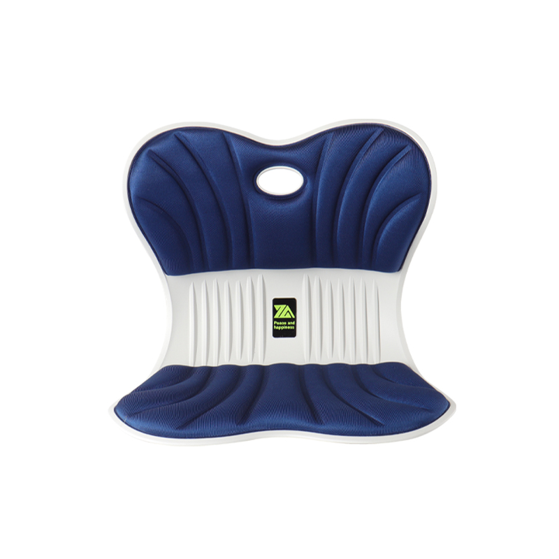 思菲其护腰坐垫ZD504办公室久坐不累神器花瓣靠背防驼背矫正坐姿矫正器2.0kg/个 运动蓝