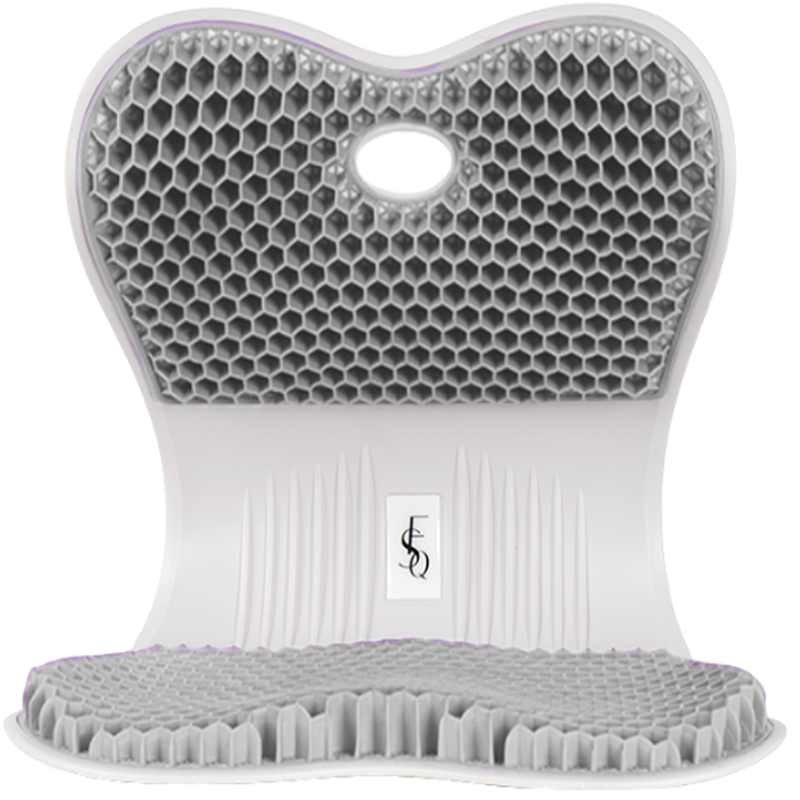 思菲其护腰坐垫ZDN03久坐神器办公室上班减压坐垫靠垫一体透气座垫1.9kg/个 灰色