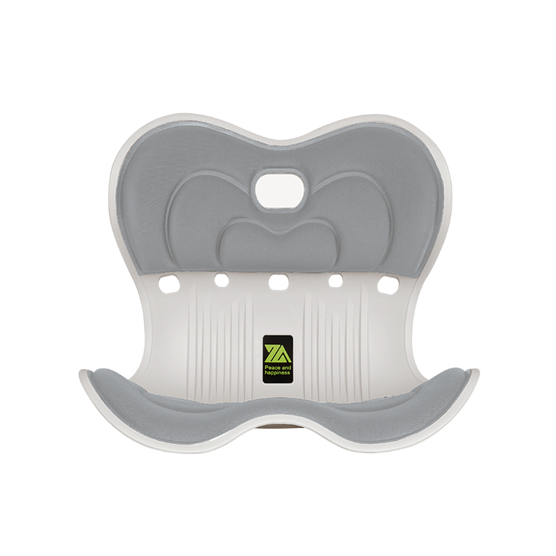 思菲其护腰坐垫ZD112久坐神器办公室椅子靠垫一体矫正坐姿花瓣美臀椅垫1.2kg/个 灰色