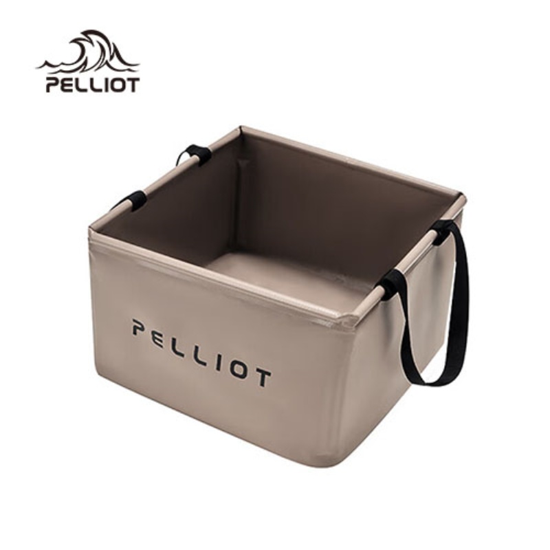 伯希和 折叠水盆 16104403 30*30*17cm （单位：个） 卡其色