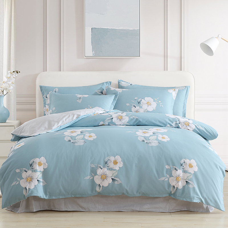 Beyond Kids/博洋宝贝 BYJTXW103  萌动花季-磨毛绒感四件套（单位：套）   图片色