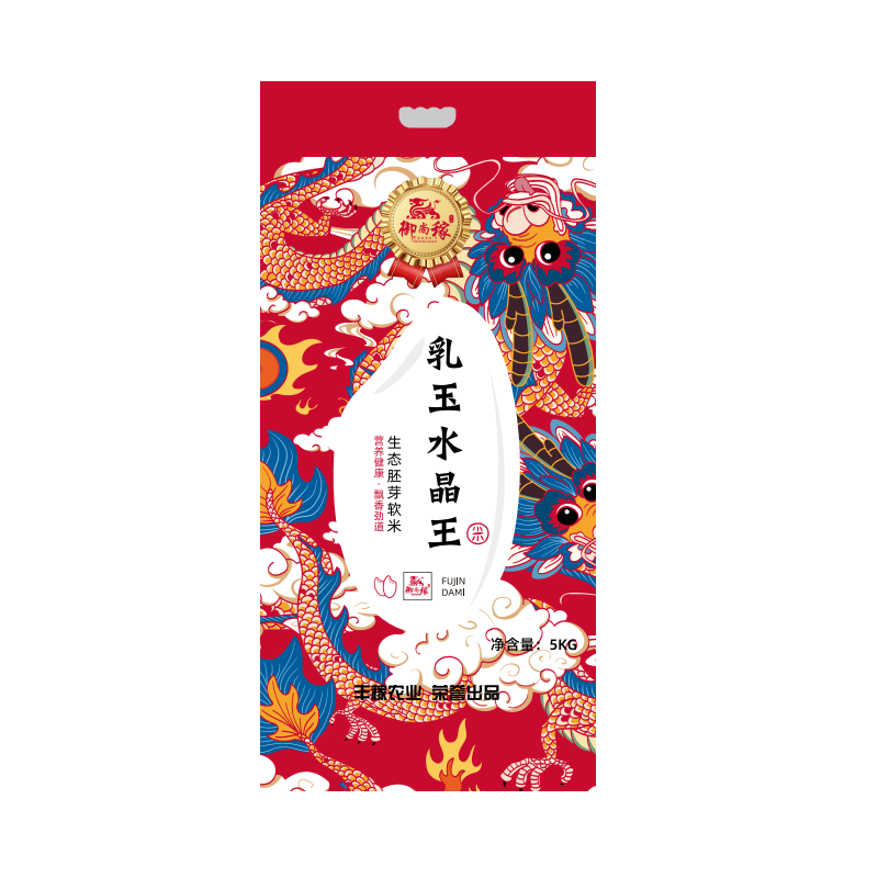 御尚稼 水晶王生态胚芽软米（双层袋真空装）5KG（单位：袋） 小恐龙