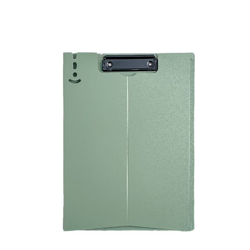 三年二班A4可站立文件夹写字垫板 学生试卷资料收纳册办公用品资料夹高颜值整理夹/个 A4-草原远绿