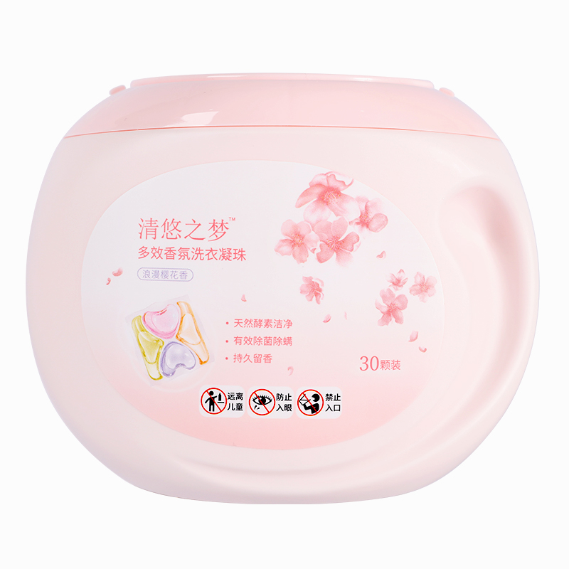 清悠之梦多效香氛洗衣凝珠30颗（单位：盒） （单位：盒）