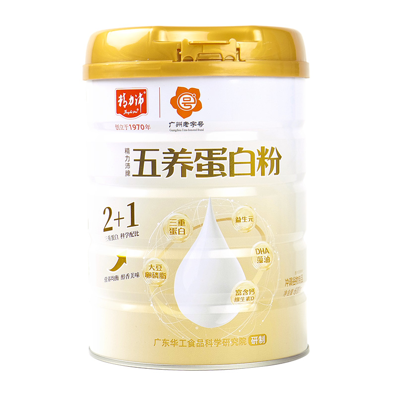 精力沛高钙奶香山药营养粉益生元卵磷脂DHA中老年健康脾胃五养蛋白质粉600g/罐 600g