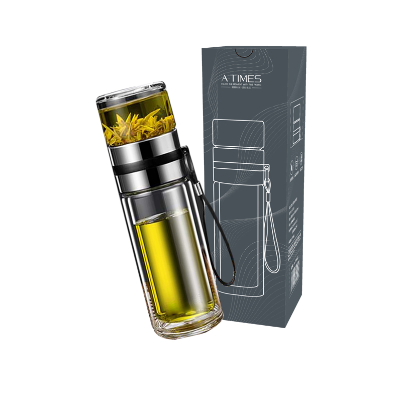 A-TIMES逸生活茶水分离杯CJ-21053 400ml（单位：个） 透明