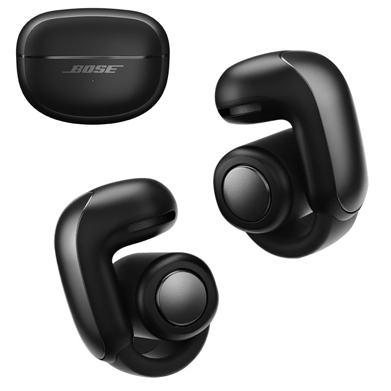 BoseUltra 开放式耳机 无线蓝牙耳机挂耳式 耳夹式设计 单位：个 经典黑