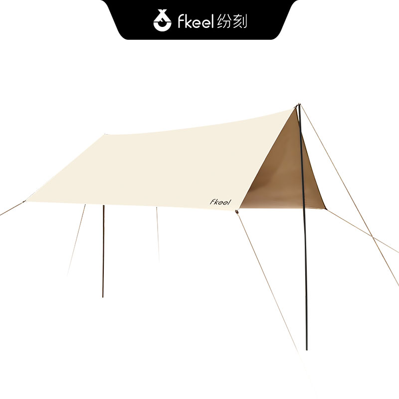 纷刻fkeel四角天幕FK2303001/个 卡其色