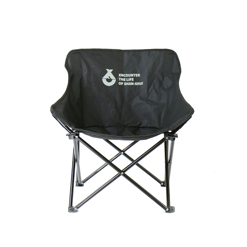 纷刻fkeel便携折叠月亮椅 黑色FE2014/支 曜石黑