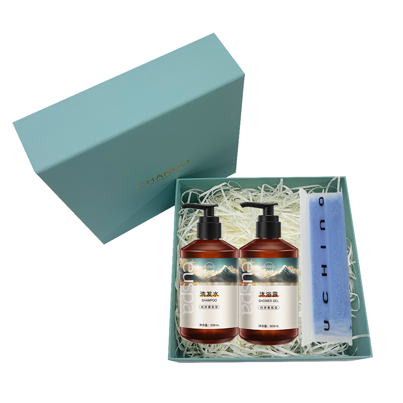 自然堂 悠然时光D洗护套装（单位：套） 深蓝色