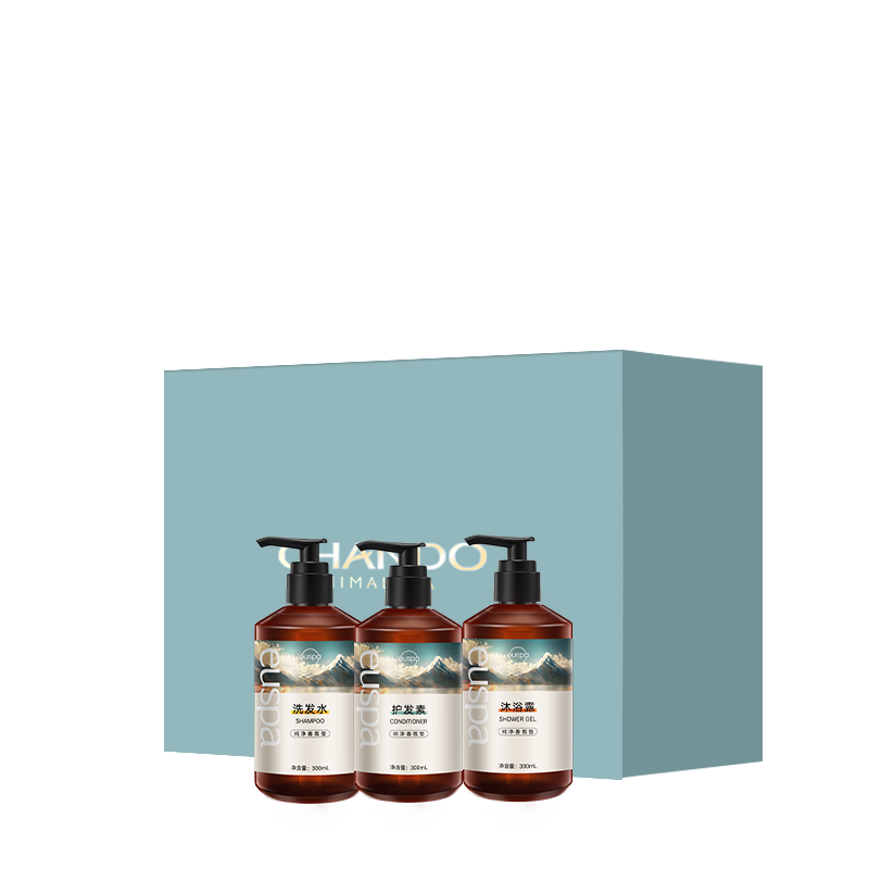 自然堂 经典个护C洗护套装（单位：套） 深蓝色