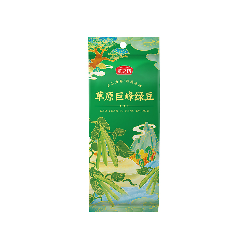 燕之坊巨峰绿豆500g（单位：袋） 绿色