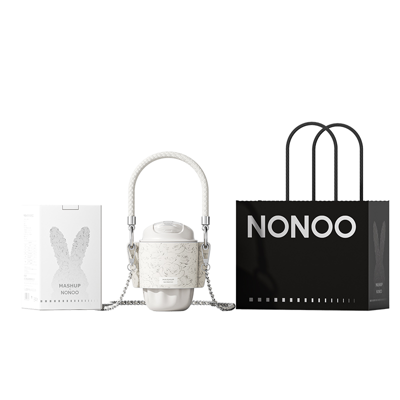 NONOO HeyToo咖啡杯（NONOOxMASHUP联名款）白兔 260ml（单位：个） 本白色