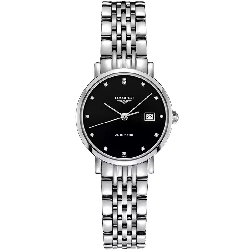 浪琴Longines 博雅系列机械手表女表 L4.310.4.57.6（单位1块） 黑色