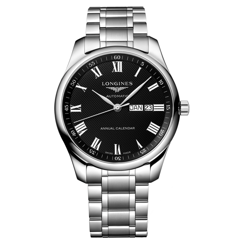 浪琴Longines 名匠系列机械手表男表 L2.920.4.51.6（单位1块） 黑色