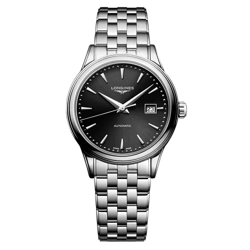 浪琴Longines 军旗系列机械手表女表 L4.374.4.59.6（单位1块） 黑色