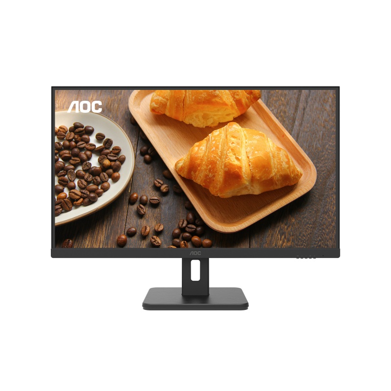 AOC显示器Q27E12C 27英寸 2K 100hz IPS 65W Type-C 三边微边/台 黑色
