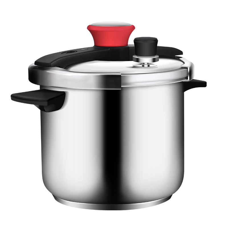 双喜酷旋夹钳式不锈钢压力锅CY-2206SJ01E/6L（单位：台） 不锈钢色