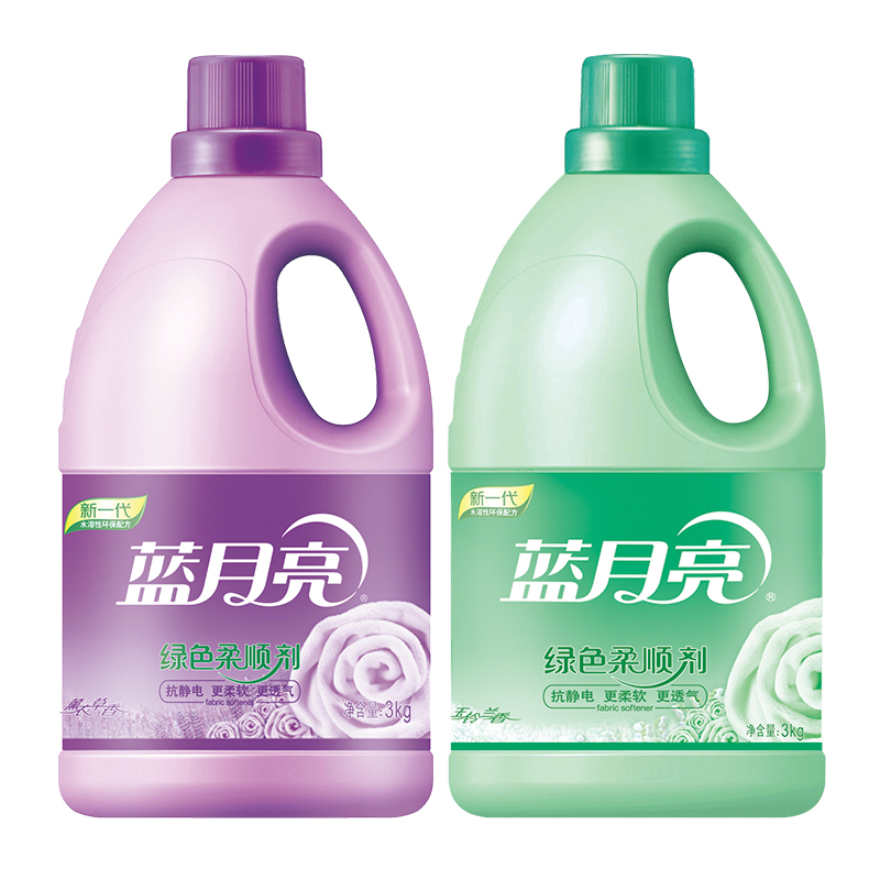 蓝月亮薰+兰柔顺剂3kg  80001210（单位：套） 紫色