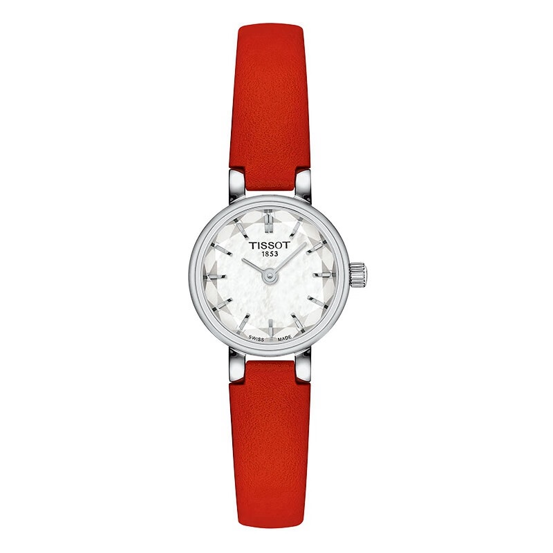 TISSOT天梭 小可爱乐爱系列石英女表手表 T140.009.16.111.00（单位1块） 珠光贝母