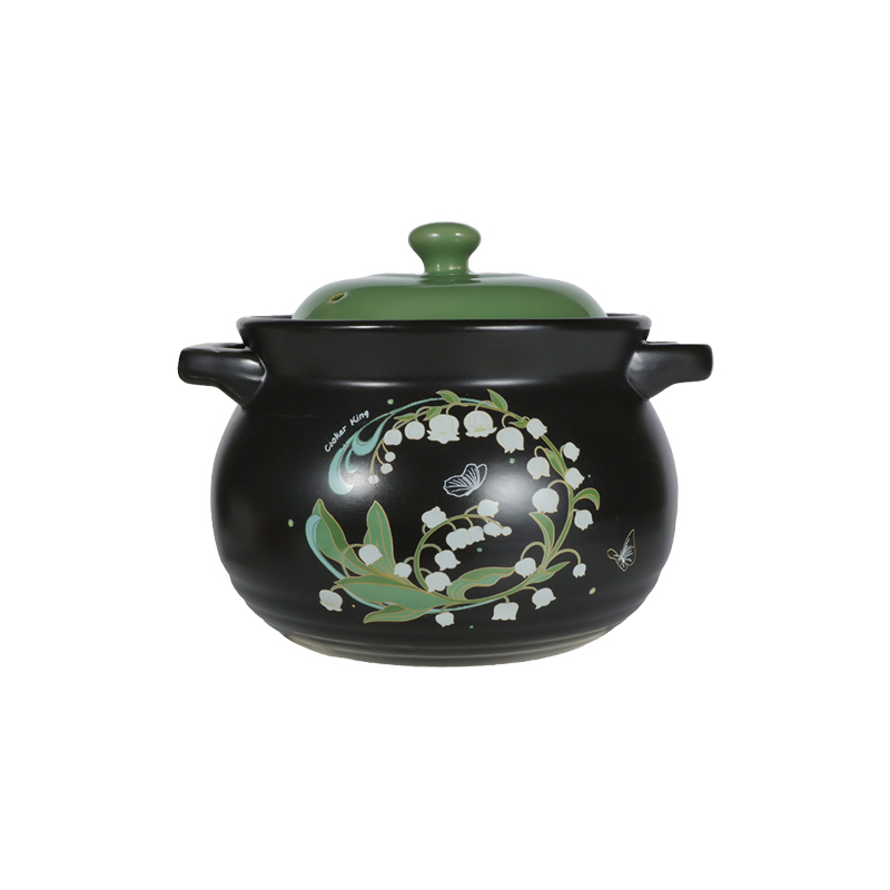 炊大皇铃兰花陶瓷煲4L  CK86136（单位：个）  