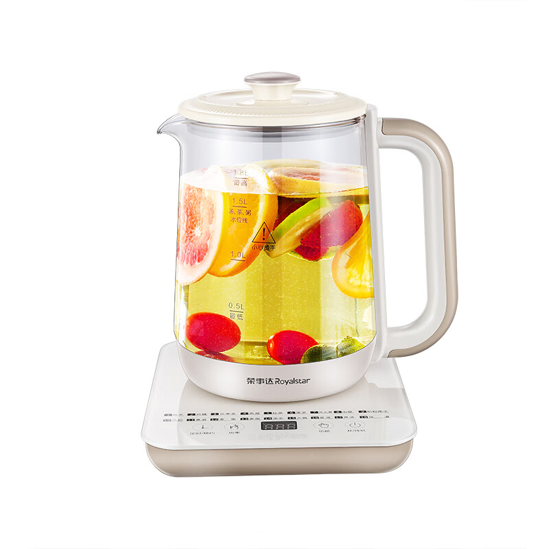 荣事达 多功能1.8L养生壶YSH180Y80（单位：台） 白色